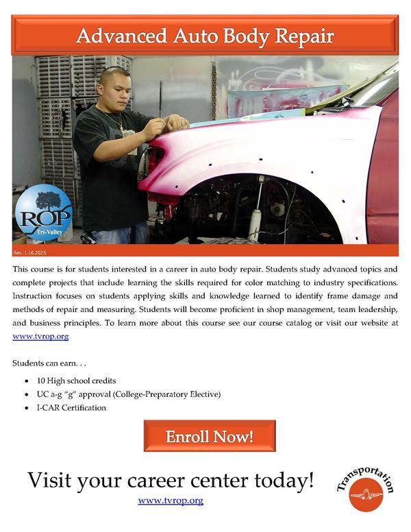  Click link for course information flyer